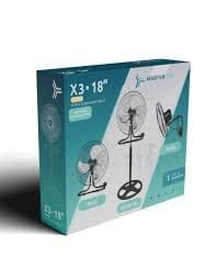 VENTILADOR MASTERFAN 3 EN 1 X3 18", imagen 2
