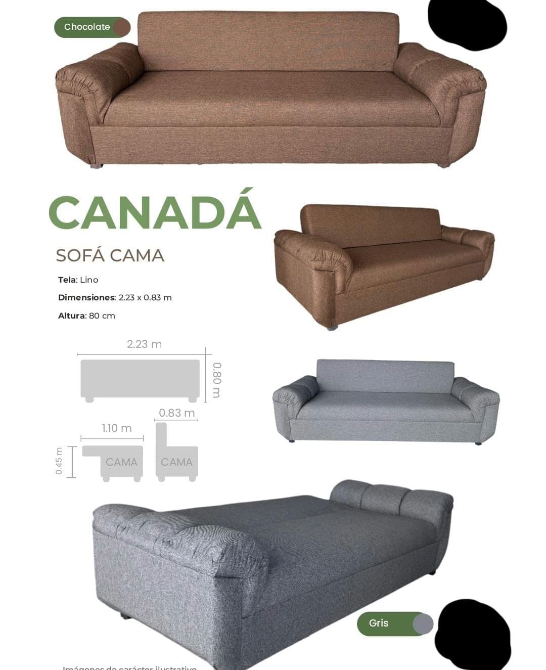 SOFACAMA CANADA LINO