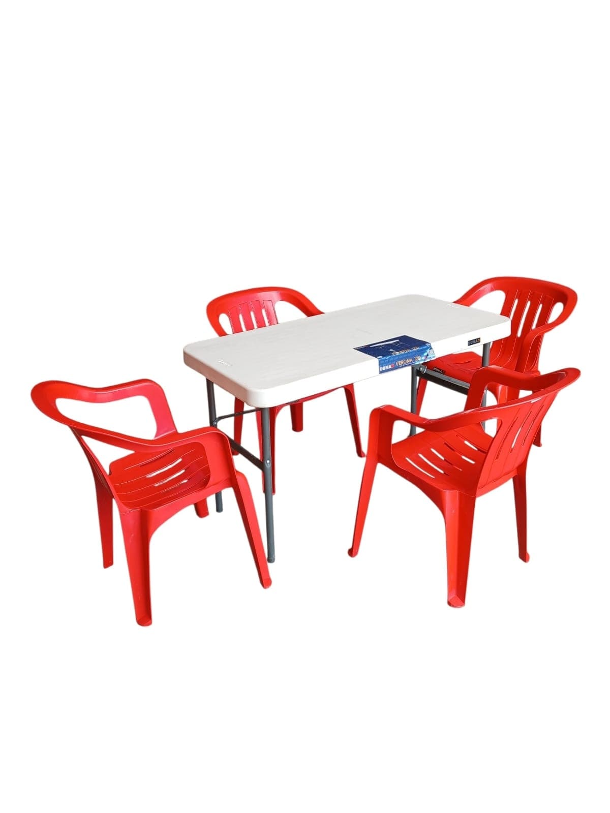 JUEGO DE MESA DUNA 1.20 MAS 4 SILLAS BREXIA